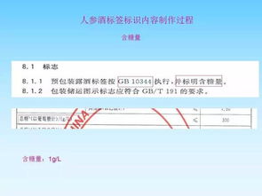 食品標簽制作過程要點示例 以大米和露酒為例